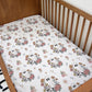 Ghosts - Floral, Bedding, Duvet Covers, Fitted Sheets, Cute Halloween Ghost with Flowers bedding, halloween Ghost Bedding, Kids Bedding