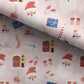 100% Cotton Fabric, Christmas - Jolly Pink, Santa, Presents, Fabric, Quilting Fabric, 147cm Wide, Meter, Festive fabric