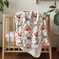 Circus - Red, Sherpa Fleece Blanket, Decor, Kids Bedding, Blankets, Children's Room, Circus Tent, Elephants, Red, Balloons Blanket