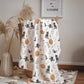 Halloween - Pumpkins and Cats, Sherpa Fleece Blanket, Decor, Kids Bedding, Blankets, Children's, Ghost Halloween, Pumpkins, Fleece Blanket