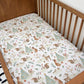 Christmas - Tree Woodland, Bedding, Duvet Covers, Fitted Sheets, Festive bedding, Christmas Santa, Festive Holiday Bedding, Kids Bedding