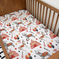 Circus - Red, Bedding, Duvet Covers, Fitted Sheets, Circus bedding with elephants and horses, Red bedding, Cute Bedding, Kids Bedding