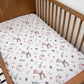Christmas - Deers, Bedding, Duvet Covers, Fitted Sheets, Cute Christmas Deers bedding, Festive Santa Deer Bedding, Kids Bedding