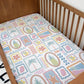 Frames - Summer, Bedding, Duvet Covers, Fitted Sheets, Cool Summer Vibes bedding, Summer Frames, Beach Frames Bedding, Kids Bedding