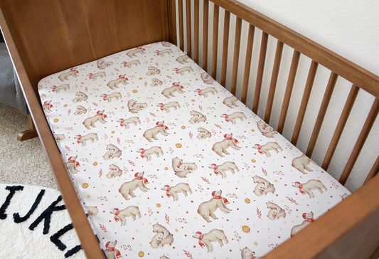 Cosy Christmas - Just Bears, Bedding, Duvet Covers, Fitted Sheets, Festive bedding, Christmas Bears Bedding, Kids Bedding