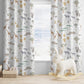 Safari Animals SALT, Curtains, Blackout or Non Blackout, Safari Curtains, Rod Pocket, Width 234cm (2x 117cm panels) Length 228cm