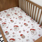 Christmas - Retro Santa , Bedding, Duvet Covers, Fitted Sheets, Festive bedding, Christmas bedding, Kids Bedding