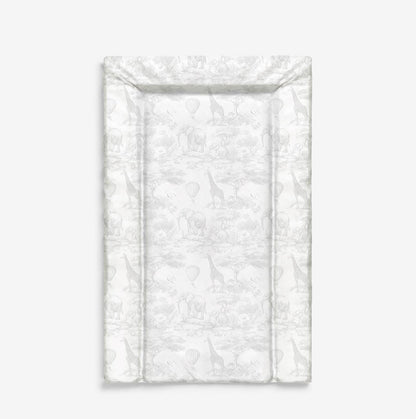 Baby Changing Mat - Chinoiserie Toile de Jouy Safari - COLOUR, Nappy Changing Mat, Waterproof Mat, Baby Gift, Wedge Changing Mat
