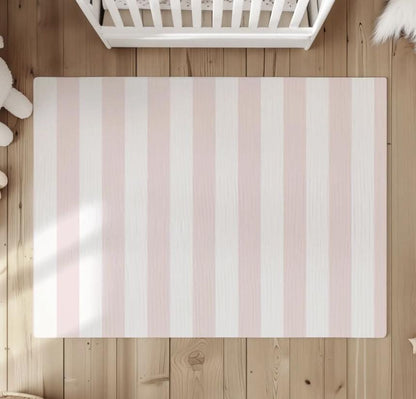 Pink Stripe, Carpet, kids decor, Children's Room Decor, Kids Rug, Kids Carpet, Personalised decor, Pink decor