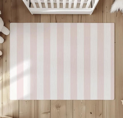 Pink Stripe, Carpet, kids decor, Children's Room Decor, Kids Rug, Kids Carpet, Personalised decor, Pink decor