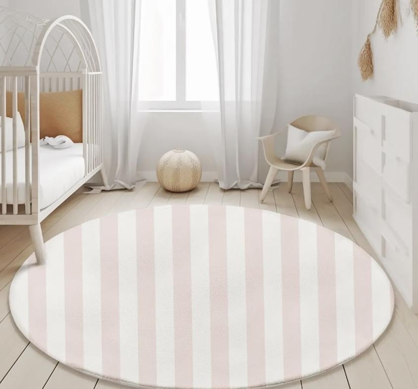 Pink Stripe, Carpet, kids decor, Children's Room Decor, Kids Rug, Kids Carpet, Personalised decor, Pink decor