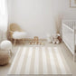 Beige Stripe Rug, Carpet, kids decor, Children's Room Decor, Kids Rug, Kids Carpet, decor, Beige Stripe decor