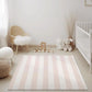 Pink Stripe, Carpet, kids decor, Children's Room Decor, Kids Rug, Kids Carpet, Personalised decor, Pink decor