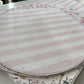Pink Stripe, Carpet, kids decor, Children's Room Decor, Kids Rug, Kids Carpet, Personalised decor, Pink decor