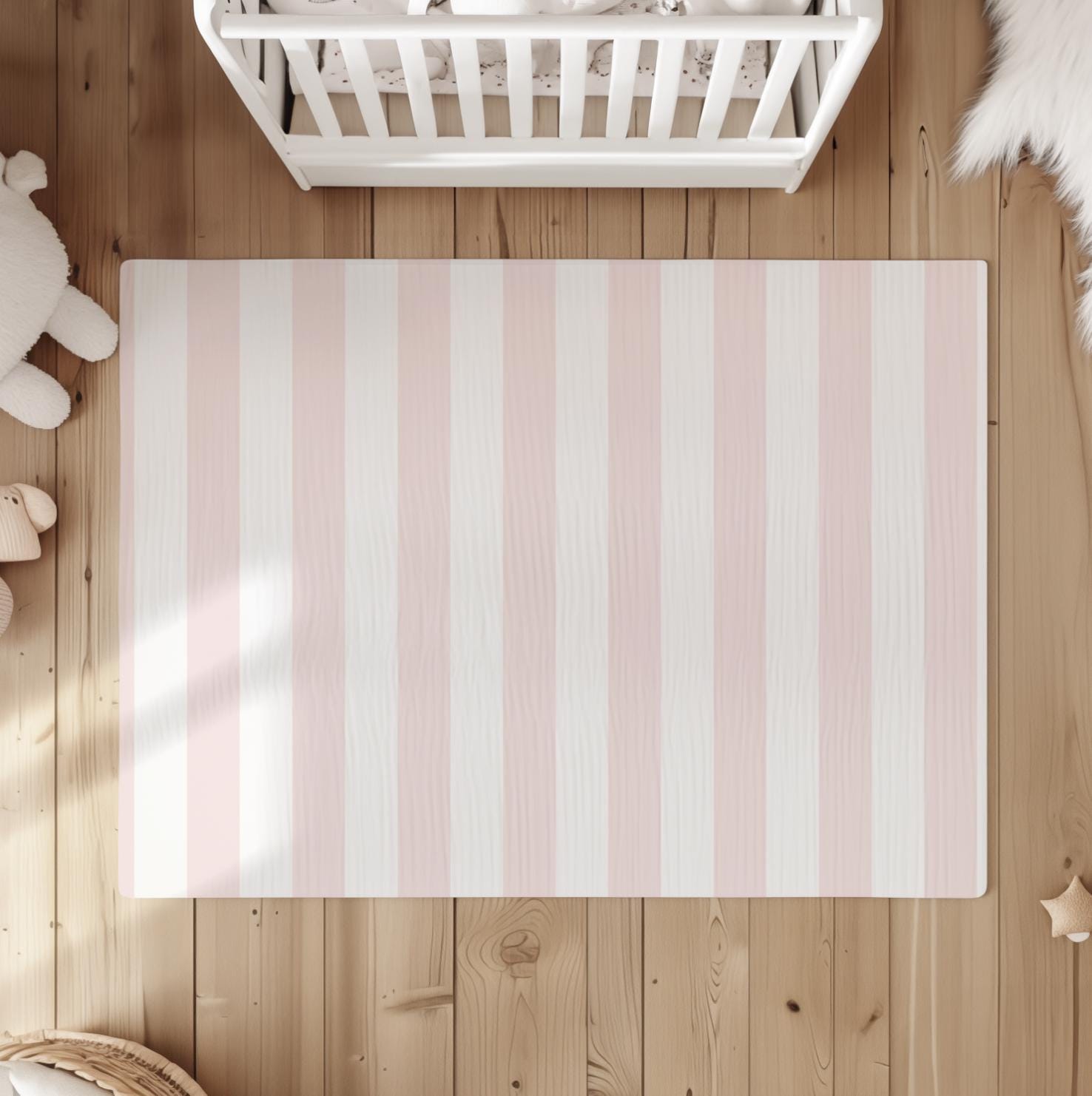 Pink Stripe, Carpet, kids decor, Children's Room Decor, Kids Rug, Kids Carpet, Personalised decor, Pink decor