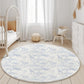 Chinoiserie Toile de Jouy Safari - BLUE, Rug, Carpet, kids decor, Children's Room Decor, Kids Rug, Kids Carpet