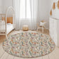 Wildflower Floral Rug Carpet, Playmat, Rug, Carpet, kids decor, Children's Room Decor, Kids Rug, Kids Carpet, Spot Decor