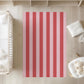 Pink and Red Stripes Rug Carpet, Playmat, Rug, Carpet, kids decor, Children's Room Decor, Kids Rug, Kids Carpet, Stripes Decor