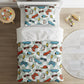 Skater Boy, Blue Checkered - Bedding, Duvet Covers, Fitted Sheets, Skateboard Bedding, Cool Kids Bedding, Childrens decor, Checkered bedding