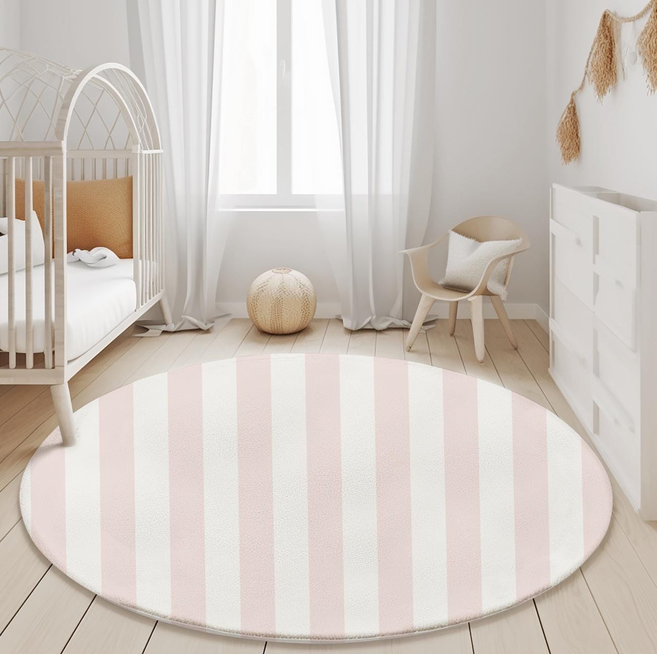 Pink Stripe, Carpet, kids decor, Children's Room Decor, Kids Rug, Kids Carpet, Personalised decor, Pink decor