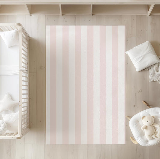 Pink Stripe, Carpet, kids decor, Children's Room Decor, Kids Rug, Kids Carpet, Personalised decor, Pink decor