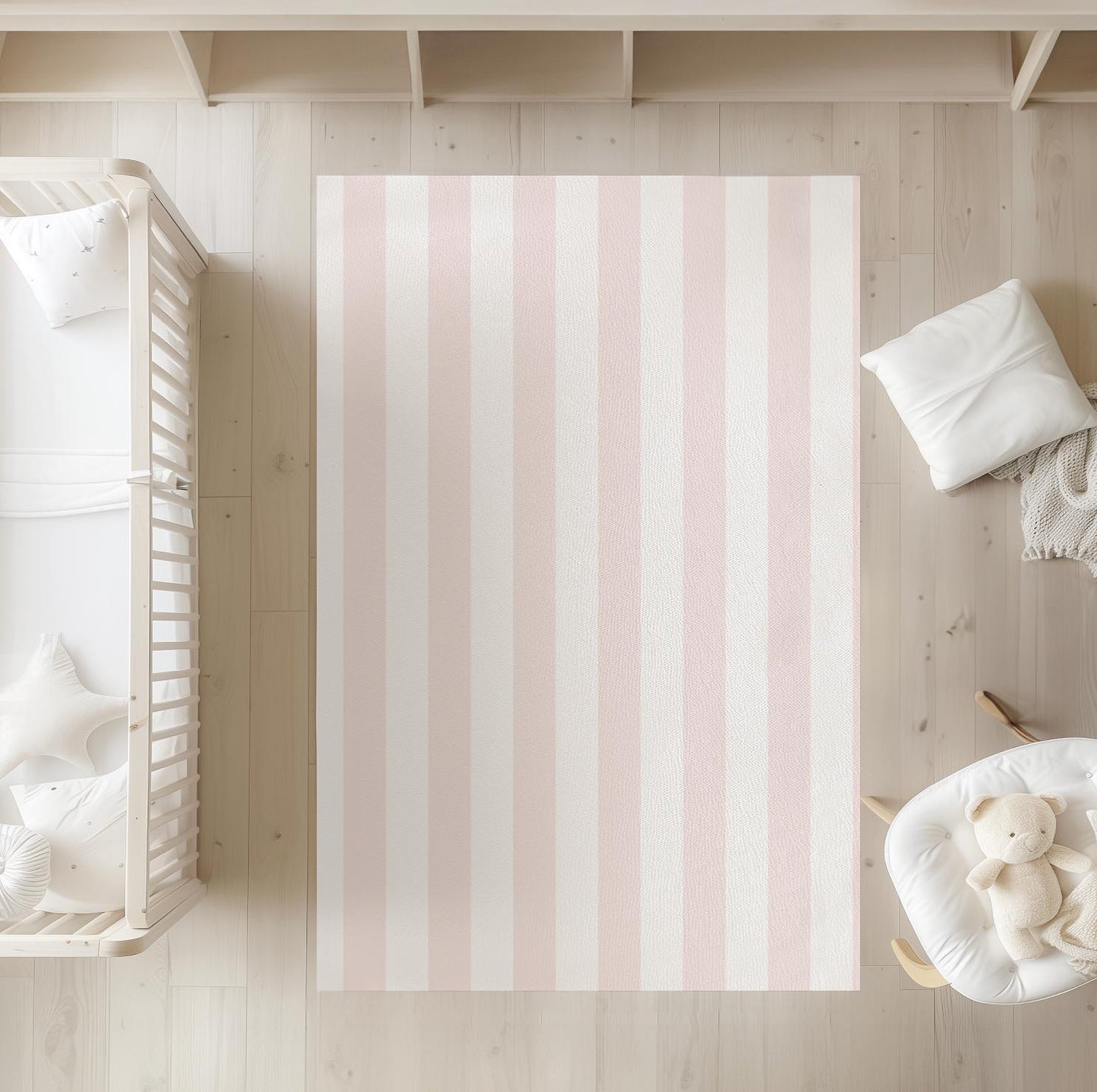 Pink Stripe, Carpet, kids decor, Children's Room Decor, Kids Rug, Kids Carpet, Personalised decor, Pink decor