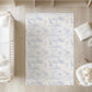Chinoiserie Toile de Jouy Safari - BLUE, Rug, Carpet, kids decor, Children's Room Decor, Kids Rug, Kids Carpet