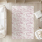 Chinoiserie Toile de Jouy Safari - Pink, Rug, Carpet, kids decor, Children's Room Decor, Kids Rug, Kids Carpet