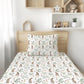 Floral Bunnies - Bedding, Duvet Covers, Fitted Sheets, Bunnies Bedding, Childrens Bedding, Childrens Room Decor, Bedding and Pillows