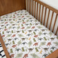 Dinosaurs - Green and Red, Bedding, Duvet Covers, Fitted Sheets, Dinosaur theme , Kids Bedding, Cot bedding, Single Bedding,