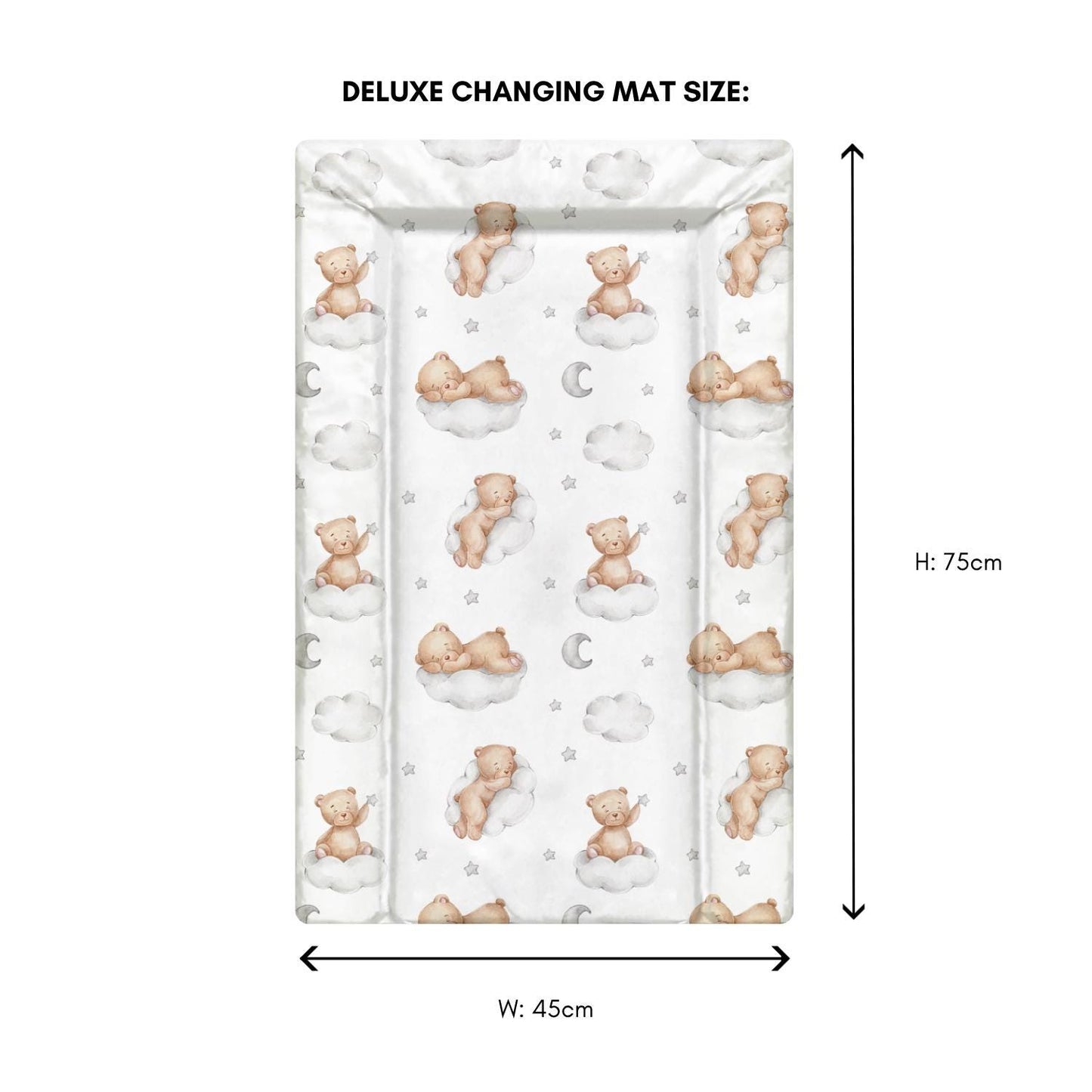 Bears in the Clouds - Baby Changing Mat