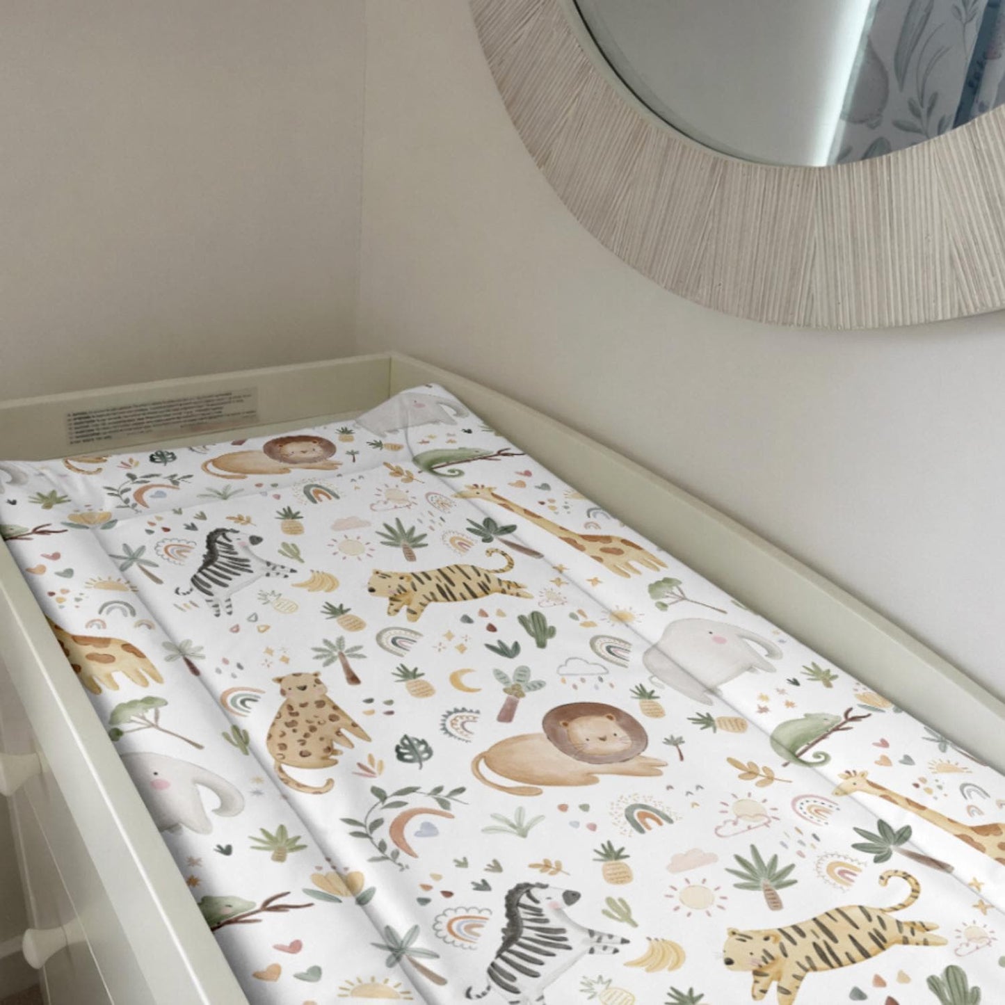 Safari Doodles - Baby Changing Mat