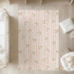 Stripes - Floral Peach - Rug, Carpet, kids decor, Children's Room Decor, Kids Rug, Kids Carpet
