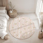 Stripes - Floral Peach - Rug, Carpet, kids decor, Children's Room Decor, Kids Rug, Kids Carpet