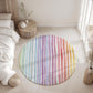 Stripes - Rainbow - Rug, Carpet, kids decor, Children's Room Decor, Kids Rug, Kids Carpet