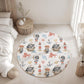 Pirate Ship - Bears - Rug, Carpet, kids decor, Children's Room Decor, Kids Rug, Kids Carpet
