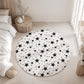 Black Stars, Carpet, kids decor, Children's Room Decor, Kids Rug, Kids Carpet