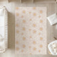 Sun & Daisies - Peach - Rug, Carpet, kids decor, Children's Room Decor, Kids Rug, Kids Carpet