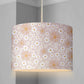 LAMPSHADE - Nursery Sun & Daisy, Lampshade or Table lampshade - Childrens Room Lampshade - Round Lampshade
