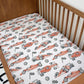 BEDDING - Race Cars - Red, Duvet Cover set, Fitted Sheets, Pillow Case, Modern Colourful Kids Bedding