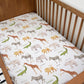 BEDDING - Safari - Animals ABC, Duvet Cover set, Fitted Sheets, Pillow Case, Modern Colourful Kids Bedding
