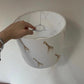 LAMPSHADE - Nursery Ceiling or Table lampshade, Safari Zebra, Elephant, giraffe, Dunelm Lampshade, Childrens Room Lampshade, Round Lampshade